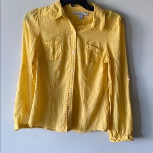 Yellow Plaid Shirt